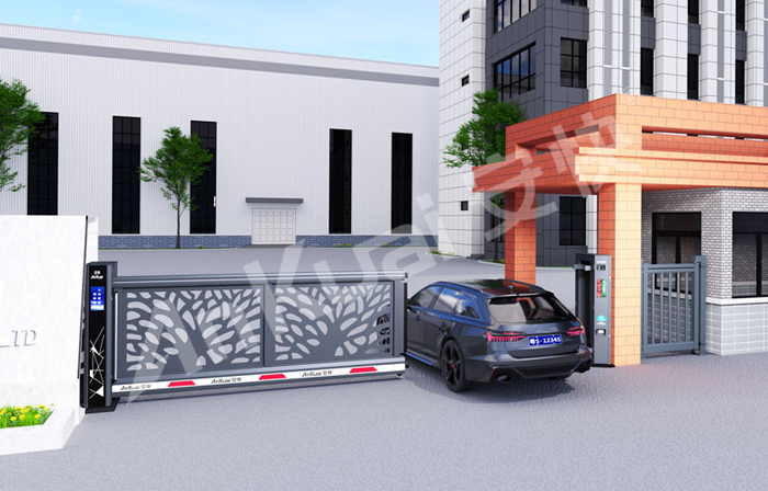 “ 安快 ” 柵欄款懸開(kāi)門應(yīng)用